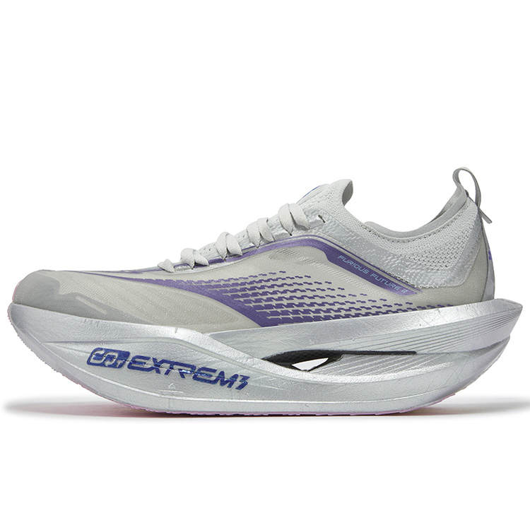 361° Feiyang Future 2.0 Low top Carbon Plate Casual Marathon Racing Running Shoes Unisex Gray