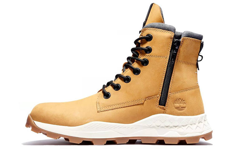 Timberland Timberland Brooklyn Side Zip Sneaker Boot 'Wheat Nubuck'