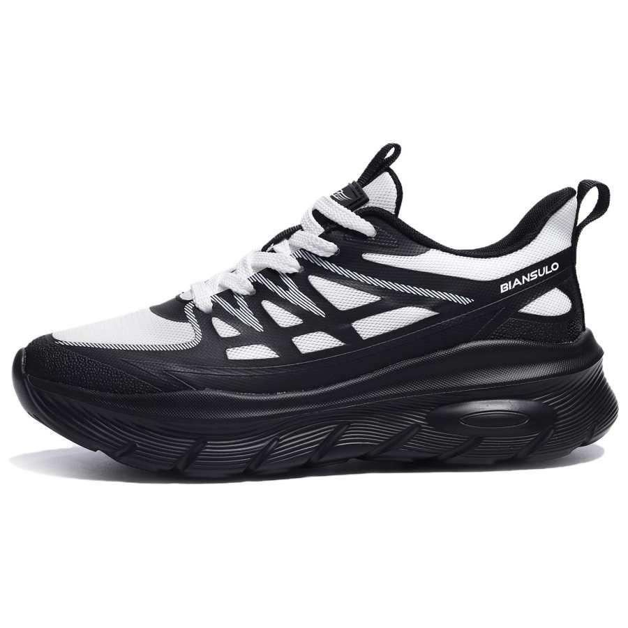 BIANSULONG Cushioning Slip Resistant Abrasion Resistant Low top Casual Running Shoes Unisex