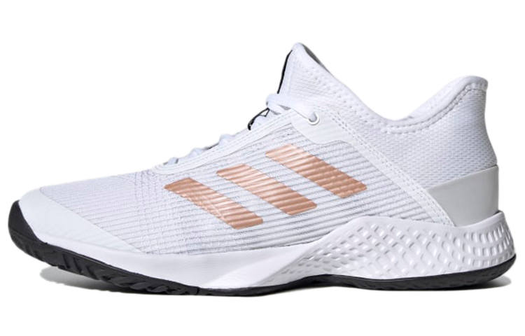 Adidas Adidas Adizero Fabric Breathable Low top Tennis Shoes Women's White Pink