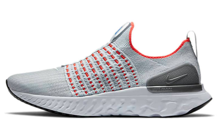 Nike Nike React Phantom Run Flyknit 2 Pure Platinum Flash Crimson
