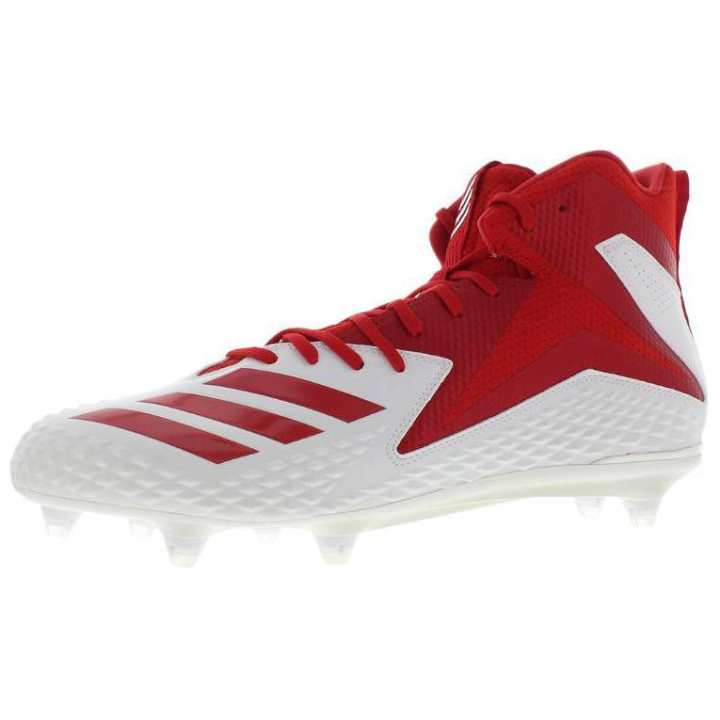 Adidas Adidas Cushioning, Wear Resistant High top Running Shoes Men's Red White