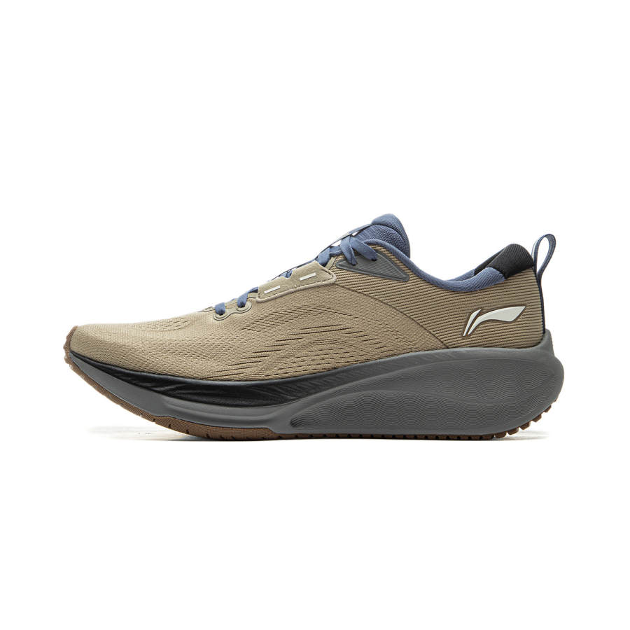 Li-Ning LiNing Wu Leaping 2.0 V2 Cushioned Anti Slip Wear Resistant Breathable Lightweight Low Top Running Shoes Men's Umber