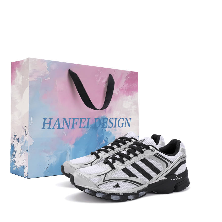 Adidas Adidas PU Synthetic Leather Cushioning Slip Resistant Abrasion Resistant Low top Casual City Commuting Running Shoes