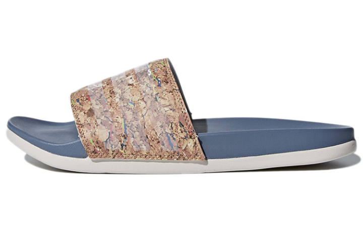 Adidas Adidas Adilette Cloudfoam Plus Cork 'Blue' Women's