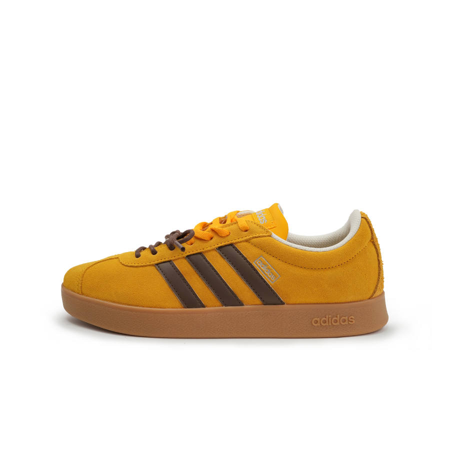 Adidas Adidas VL COURT 2.0 Octopus Party, Nightfall Record Slip Resistant Low top Skateboard Shoes Unisex Yellow