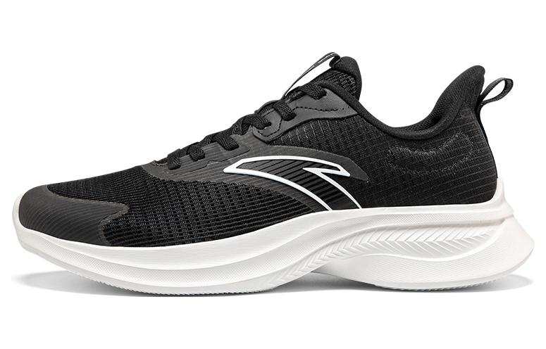 Anta Slip Resistant Abrasion Resistant Low top Running Shoes Women's Black