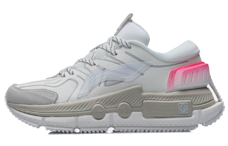 Li-Ning Li Ning Father Quaker Textile, Synthetic Leather Cushioning Slip Resistant Abrasion Resistant Breathable Lightweight