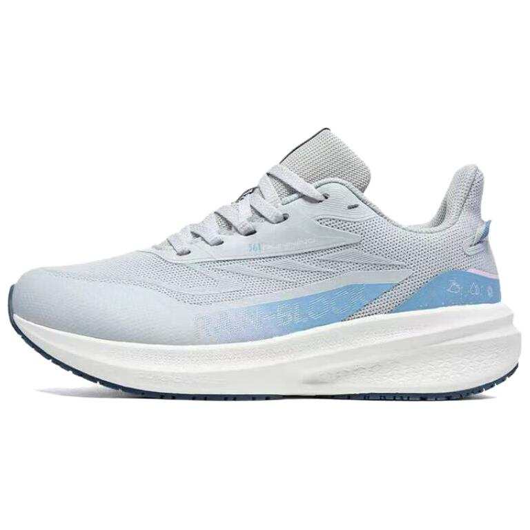361° Cushioning Abrasion Resistant Cushioning, Wear Resistant Low top Casual Running Shoes Women's Gray Blue