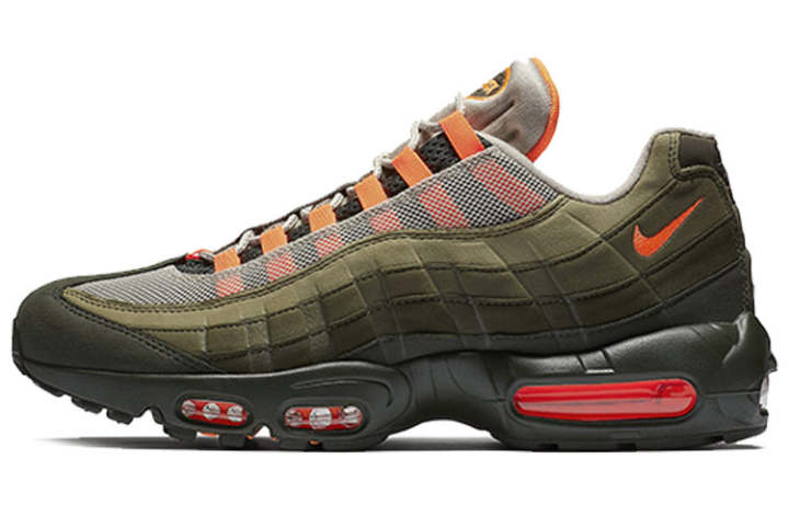 Nike Nike Air Max 95 Og Neutral Olive Total Orange