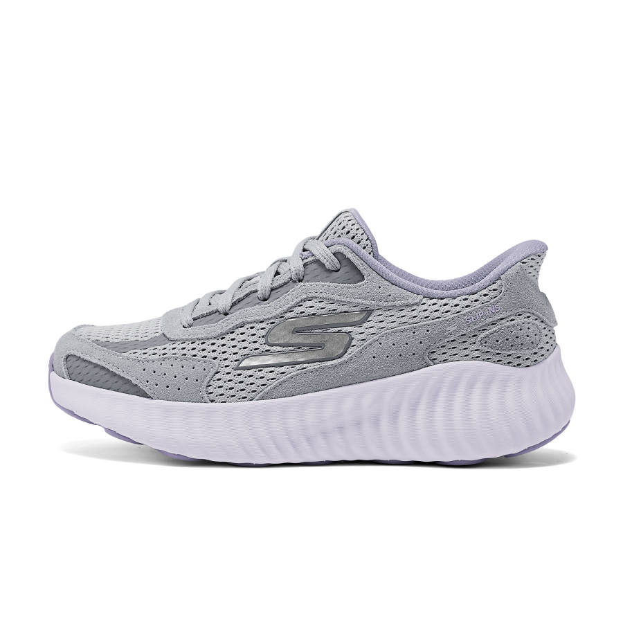 Skechers Women's GO Abrasion Resistant Abrasion Resistant Low top Running Shoes Women's Purple Gray