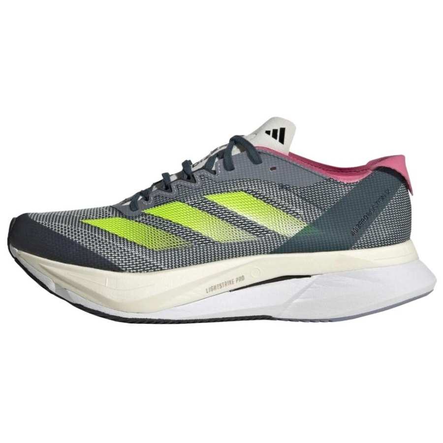 Adidas Adidas Wmns Adizero Boston 12 'Arctic Night Lucid Lemon' Women's