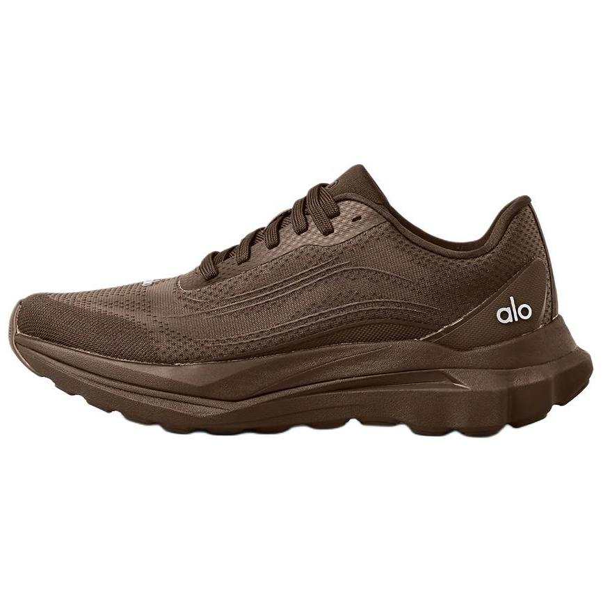 Alo Yoga Alo Runner Comfortable Breathable Low top City Commuting Running Shoes Unisex Brown