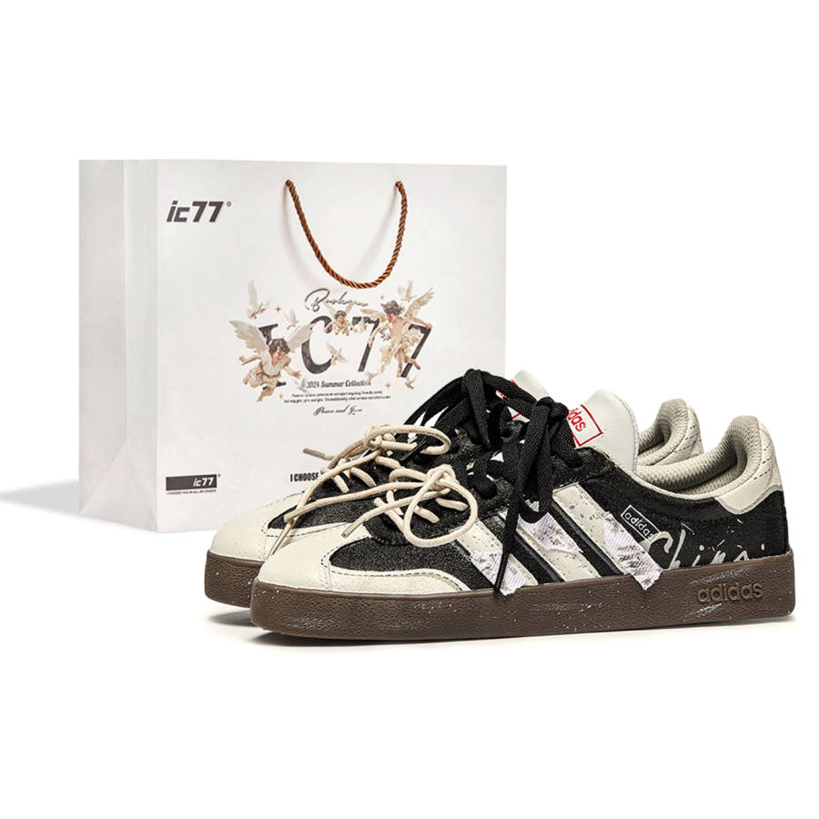 Adidas Adidas VL COURT 2.0 IC77 Shopping Bag, Bubble Gothic Abrasion Resistant Abrasion Resistant Low top Skateboard Shoes