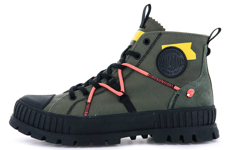 Palladium Outdoor Boots Unisex Olive Green