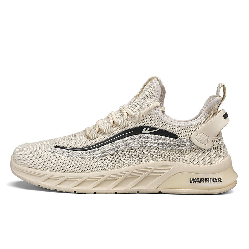 WARRIOR WARRIOR Running Shoes Men's Low Top Beige/Gray