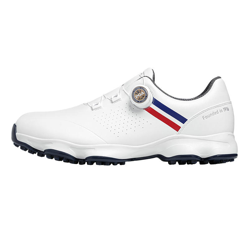 PGA Slip Resistant Abrasion Resistant Low top Golf Shoes Men's White