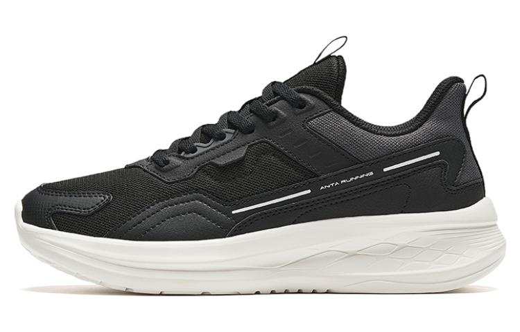 Anta Abrasion Resistant Low top Running Shoes Women's Black