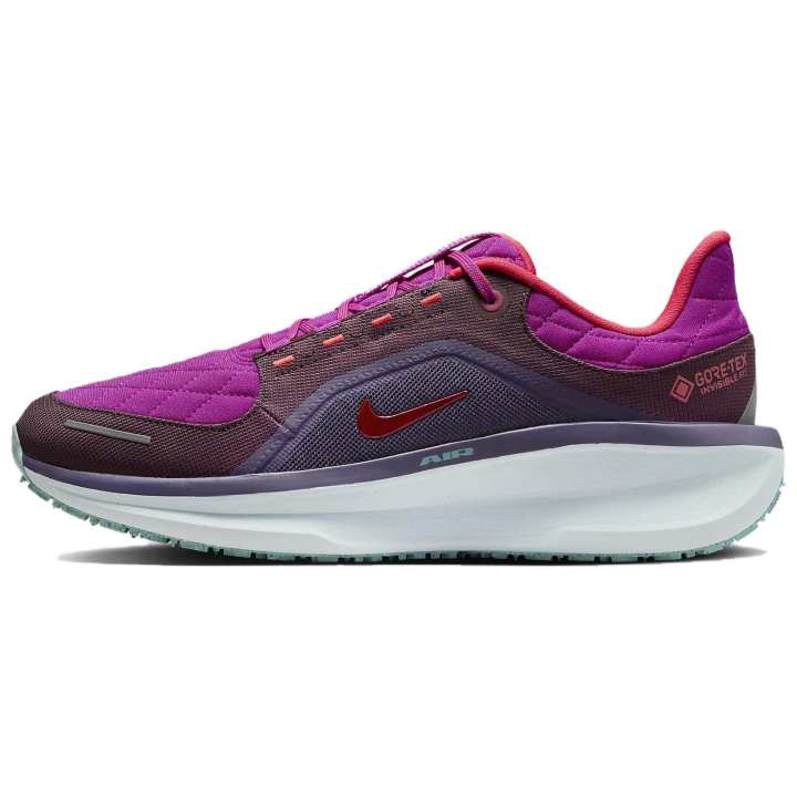 Nike Nike Winflo 11 Slip Resistant, Abrasion Resistant, Waterproof Low top Casual Running Shoes Men's Purple Brown