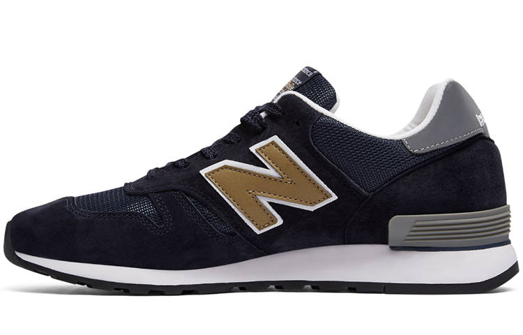New Balance New Balance NB 670 Pigskin Low top Running Shoes Men's Navy Blue