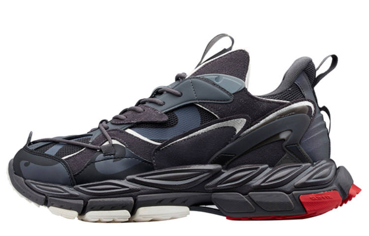 361° Low top Running Shoes Men's Black Gray
