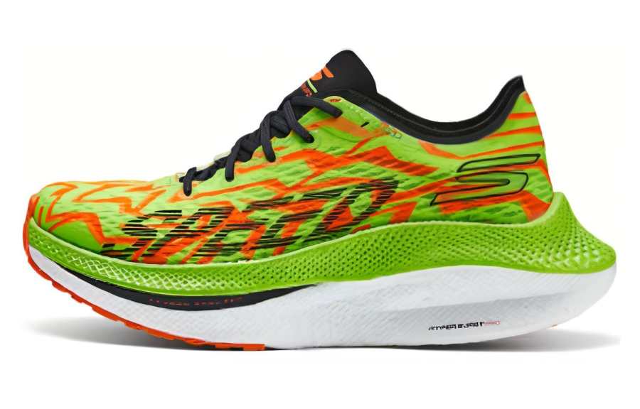 Skechers Cushioning Abrasion Resistant Cushioning, Wear Resistant Low top Running Shoes Women's Red Green Black