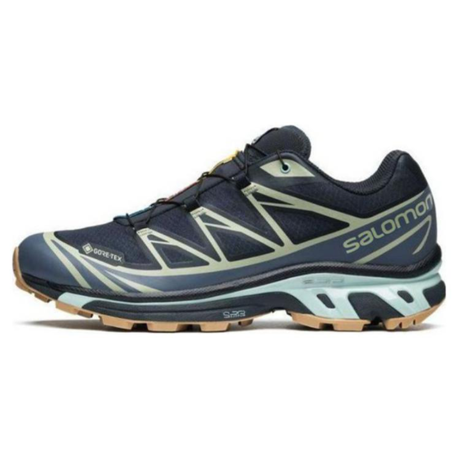 SALOMON XT 6 Comfortable Low top Running Shoes Unisex Dark Gray