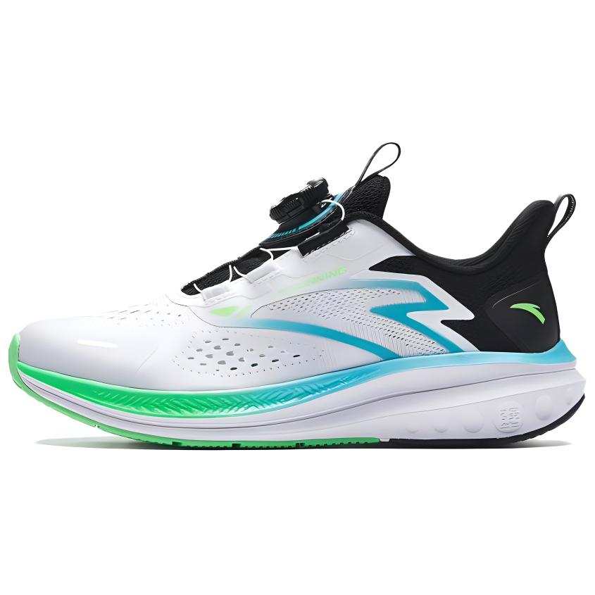 Anta Hailwave LITE Cushioning, Wear Resistant Low top Running Shoes Men's Anta White Black