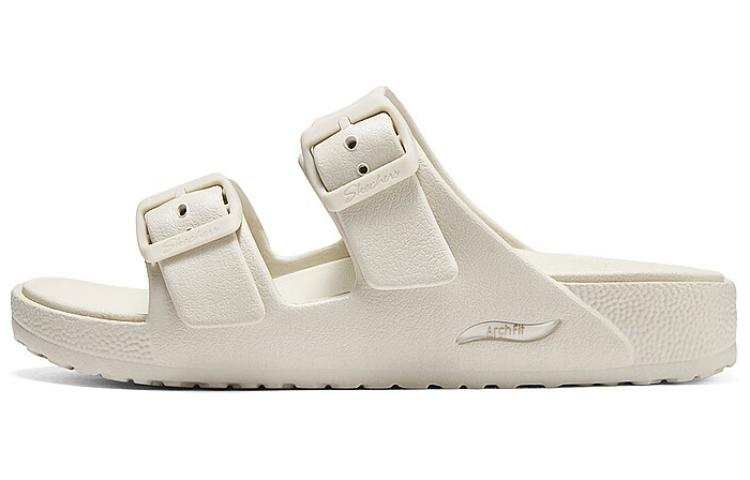 Skechers Foamies Rubber Sole Slide Slippers Women's Beige