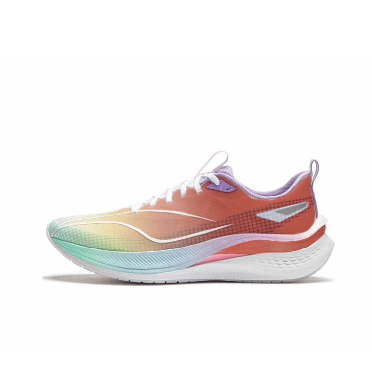 Li-Ning Li Ning Red Hare 7 Pro Slip Resistant, Breathable, Lightweight Low top Casual Running Shoes Men's Orange White