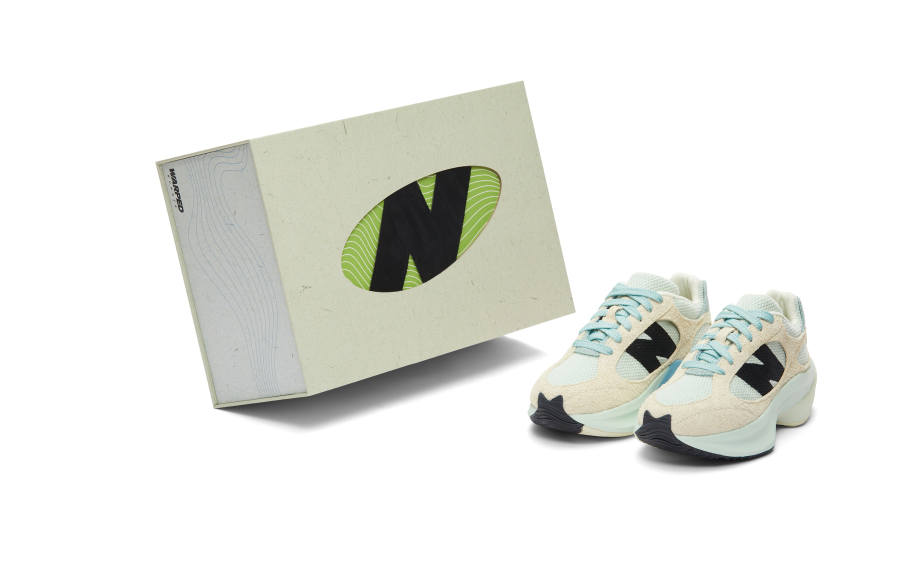 New Balance New Balance Wrpd Runner Low top Training Running Shoes Unisex Beige Blue Reflective Set