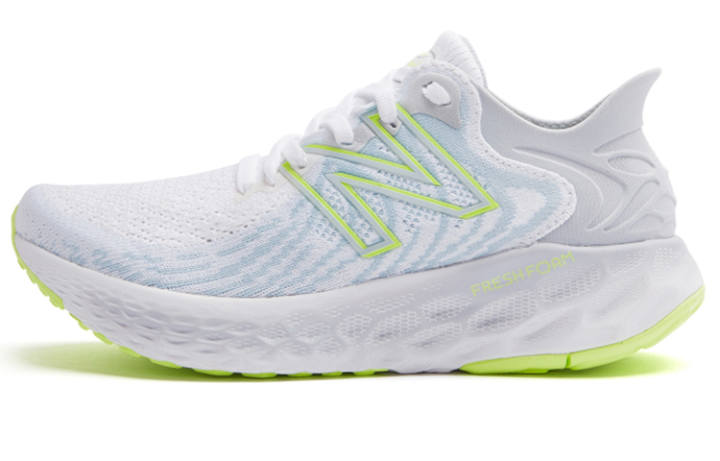 New Balance 1080 Wmns Fresh Foam New Balancev11 'White Bleached Lime Glow' Women's