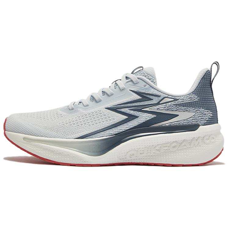 361° Slip Resistant Abrasion Resistant Low top Casual Running Shoes Men's White Blue