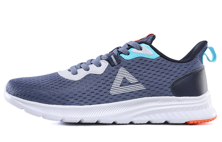 PEAK Casual Slip Resistant, Abrasion Resistant, Breathable Low top Running Shoes Men's Indigo Purple