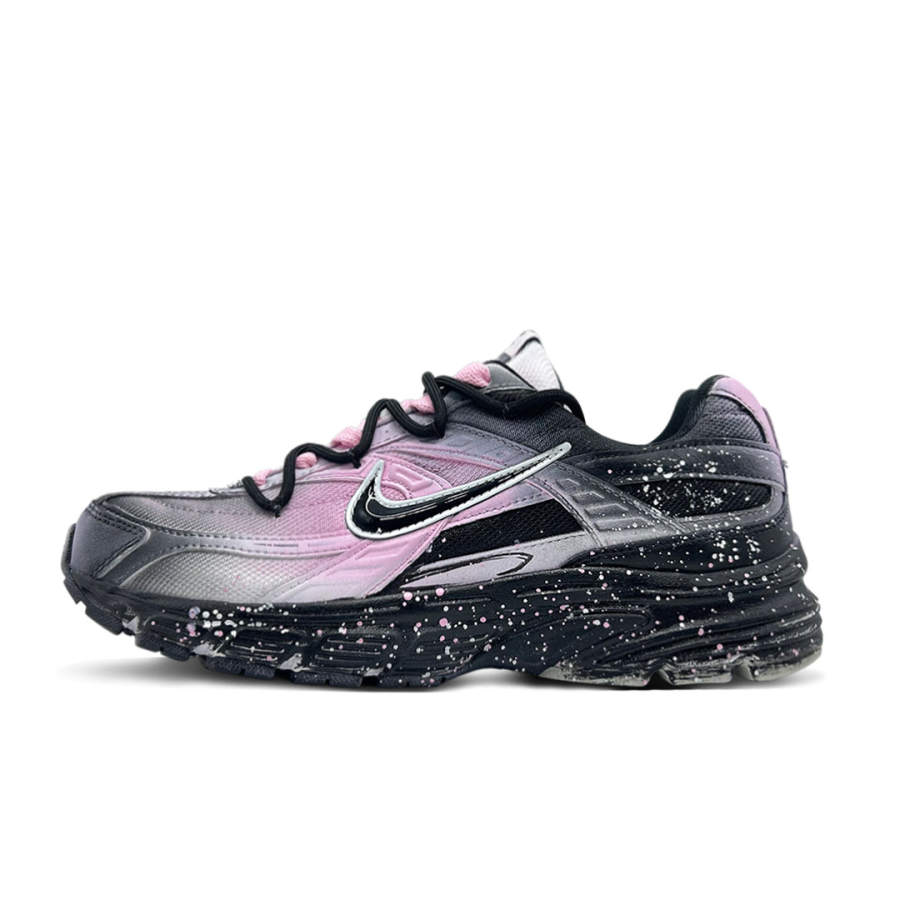 Nike Nike Initiator Breathable Lightweight Low top Casual City Commuting Running Shoes Unisex Black Pink