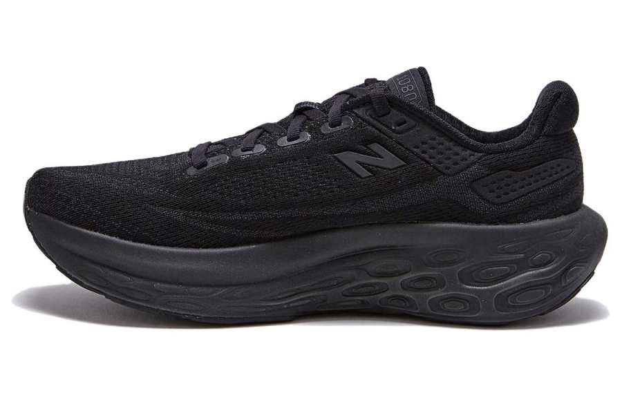 New Balance New Balance Fresh Foam X 1080v13 Comfortable Abrasion Resistant Breathable Low top Running Shoes Women's Black