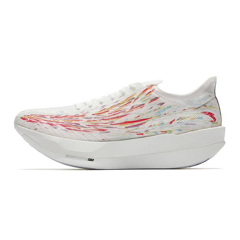 Anta Low top Double Layer Nitrogen Technology PRO Casual Marathon Racing Running Shoes Men's White Red Green
