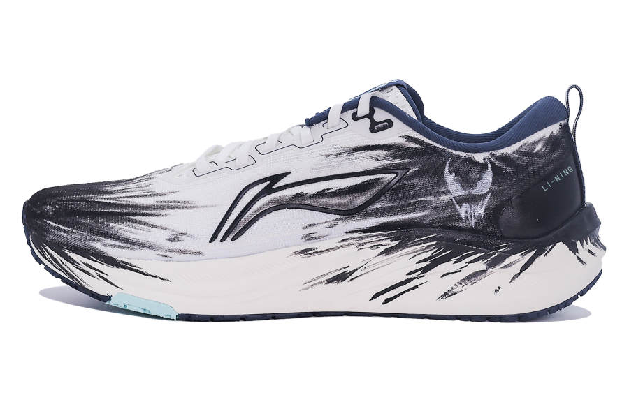 Li-Ning Li Ning Red Hare 8 Running Shoes Men's Low Top Black White