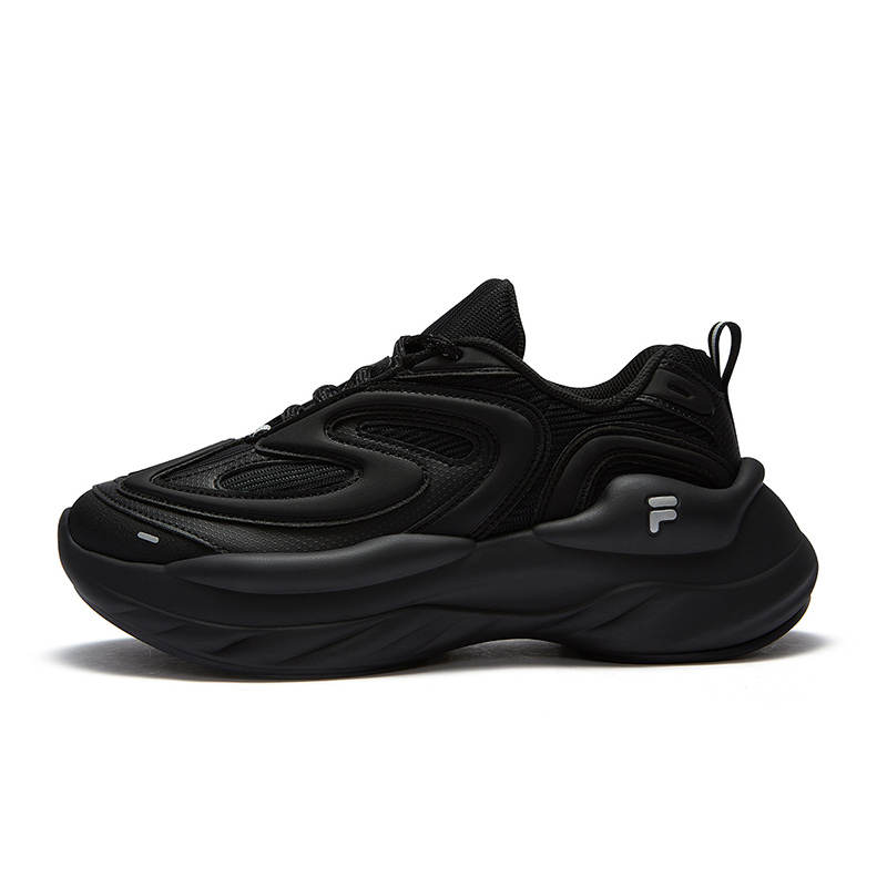 FILA FUSION BUZZARD Meteorite Shoes Low top Casual Shoes Women's Black