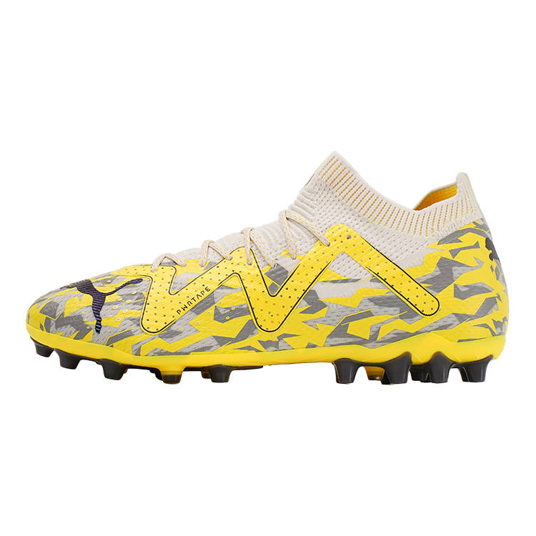 PUMA Future Ultimate MG Multi Ground Artificial Turf Fabric Soccer Shoes Unisex Yellow