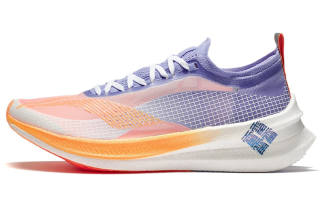 Li-Ning Li Ning Feidian 2 Elite Running Shoes Men's Low Top Standard White/Neon Hydrangea Blue Purple