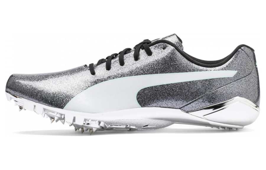 PUMA EvoSPEED Electric 7 Cushioning, Wear Resistant Low top Running Shoes Men's Silver
