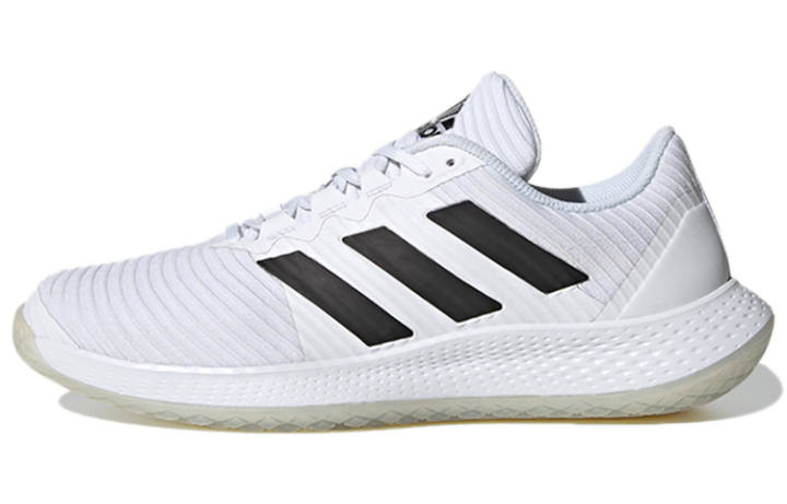 Adidas Adidas Forcebounce Comfortable Abrasion Resistant Coverage Low top Running Shoes Women's White Black