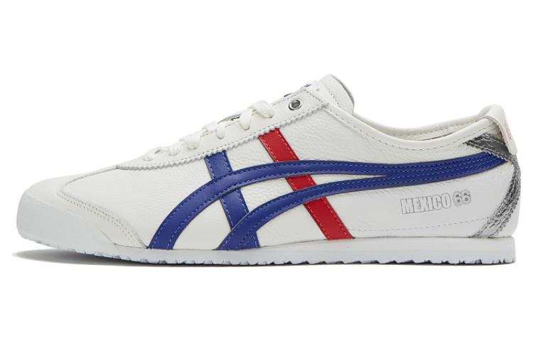 Onitsuka Tiger Mexico 66 Leather Slip Resistant Abrasion Resistant Low top Casual City Commuting Running Shoes Unisex