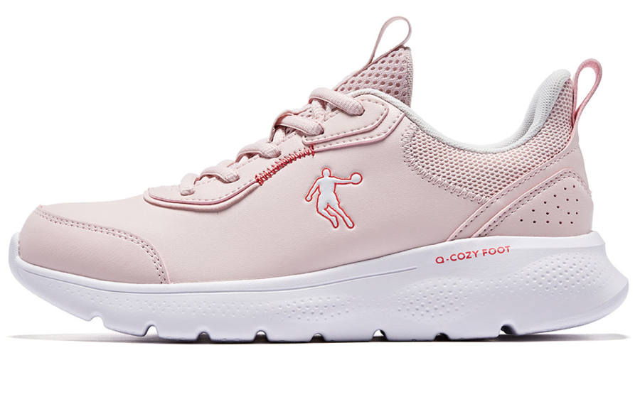 QIAODAN Running Shoes Women's Low Top Pink