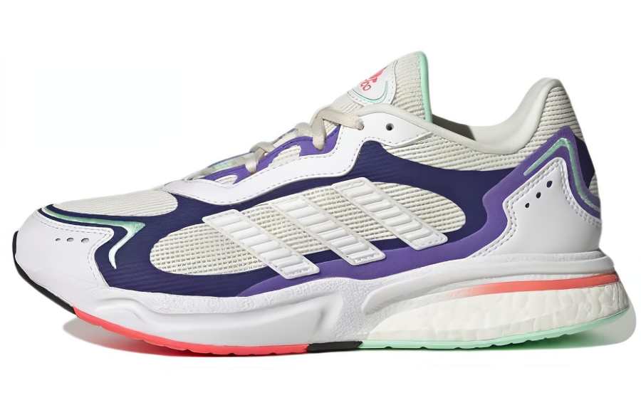 Adidas Adidas SN1997 Wear resistant Shock Absorption White Purple Women's