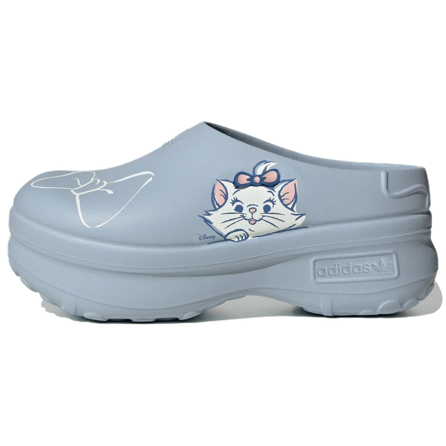 Adidas Originals x DISHINI'MAOERLIXIANJI' ADIFOM STAN MULE Slip Resistant Closed Toe Slippers Women's Blue