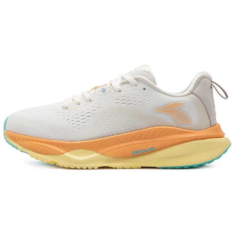 361° Fiery 4 Cushioning Slip Resistant Abrasion Resistant Low top Running Shoes Women's White Orange