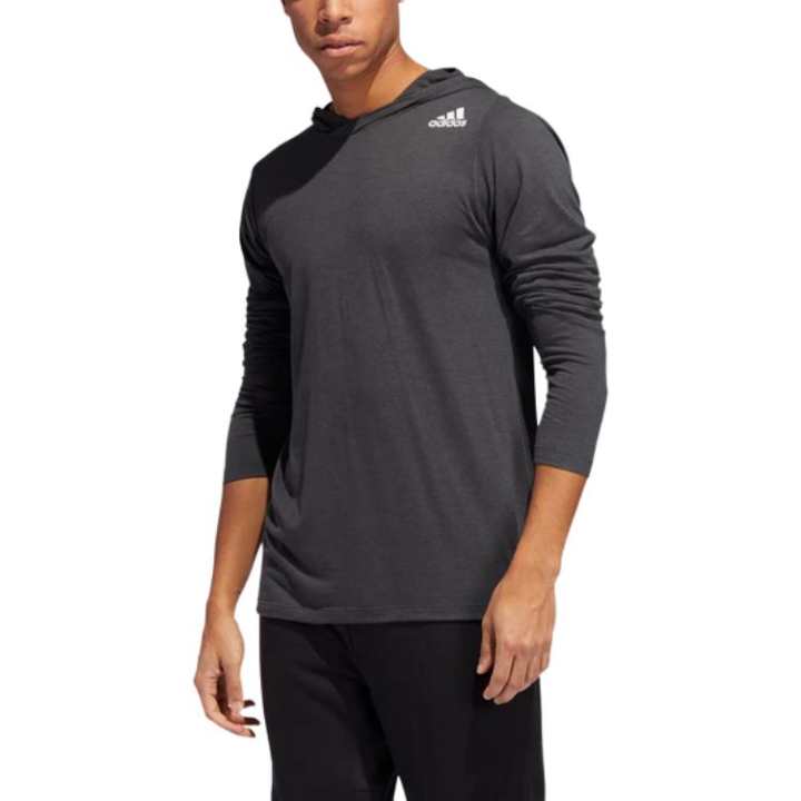 Adidas Adidas Sweatshirts Men's Dark Gray Hooded Moderate