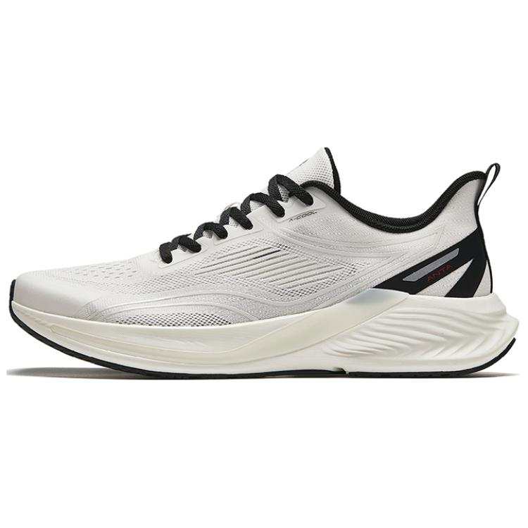 Anta Hydrogen Run 6 Comfortable Cushioning, Wear Resistant Low top Running Shoes Men's Black White